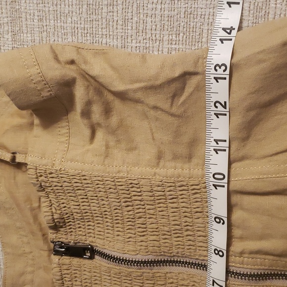 New Banana Republic Mind Dress Sz 4 Tan color - Picture 7 of 12